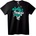 NOONEBRAND Тениска Сърф Рай Калифорния - 6XL, Black