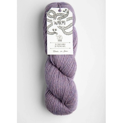 Pletací příze AMANO Warmi 100g Barva - Warmi: Fig Purple 6011
