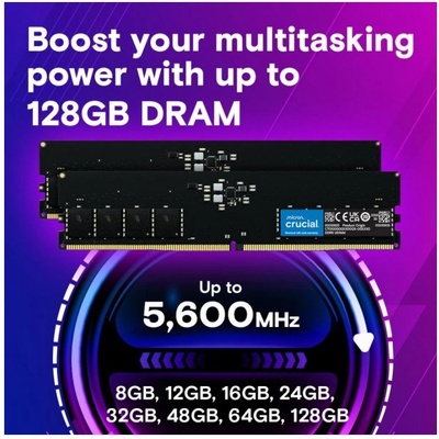 Crucial 32GB DDR5 5600MHz CT32G56C46U5T