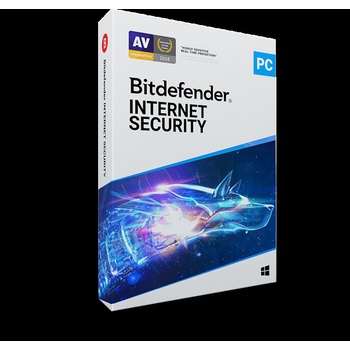 Bitdefender Internet Security - 3 lic. 24 mes.