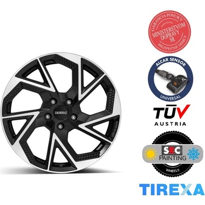 DEZENT AP 7x17 5x114.3 ET50 polished black