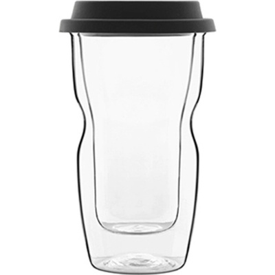 Drink Design LUIGI BORMIOLI & šálka na kávu so sebou malá 340 ml