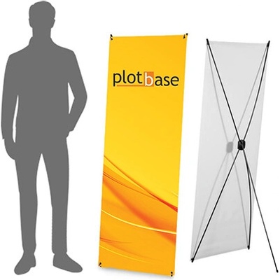 X banner Economy - Plotbase, 60x160cm