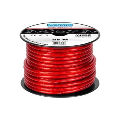 Cabletech 8Ga OD6,7mm² červený 25 m