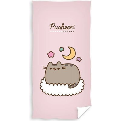 Carbotex Bavlnená osuška 70x140 cm Mačička Pusheen Daydream