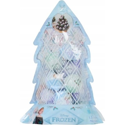 Disney Frozen Gule na vianočný stromček 15 ks kreatívnych prekvapení DARČEK