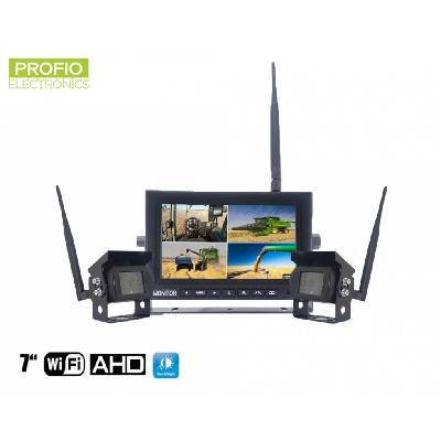 Bezdrátová couvací kamera set AHD s monitorem 7