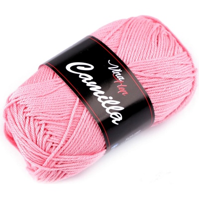 Bavlněná pletací příze Camilla 50 g Varianta: 40 (8027) růžová dětská, Balení: 1 ks 45181/92104/243441