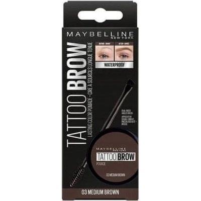 Maybelline Brow Pomade Pot pomáda na obočí 03 Medium 3,5 ml – Zboží Dáma