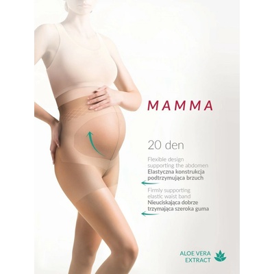 Gabriella punčochy Mamma 20 DEN černá – Hledejceny.cz