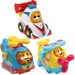 VTech Игрален комплект Vtech - Колички състезатели (V242183)