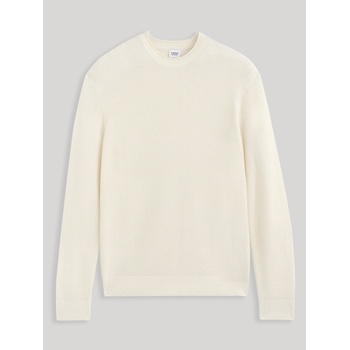 Celio Кремав мъжки пуловер Celio Cewaffle Celio | Byal | МЪЖЕ | XXL