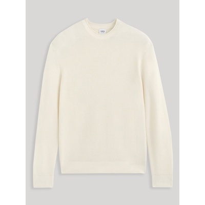 Celio Кремав мъжки пуловер Celio Cewaffle Celio | Byal | МЪЖЕ | XXL