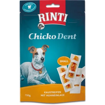 RINTI Chicko Dent - Дентален снакс за кучета от мини породи с пилешко 150 гр