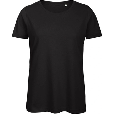 B&C Tričko Inspire T Medium Fit z bio bavlny krátký rukáv dámské COT 01TW4300200 Černá