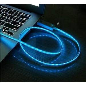  Уникален micro USB LED Light USB data кабел за зареждане