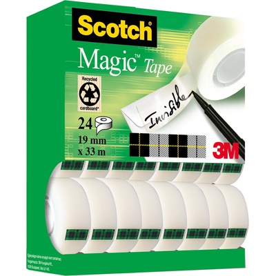 Scotch Magic matný Kancelářský pásek 19 mm x 33 m