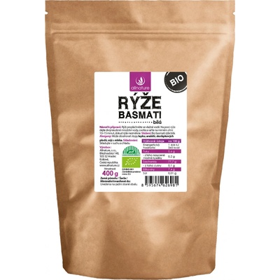 Allnature Basmati ryža biela bio 400 g
