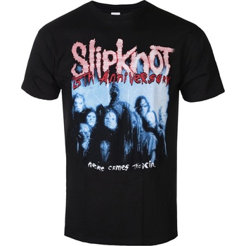 NNM мъжка тениска Slipknot - Tour 2024 Glitch - Черна - 51157100