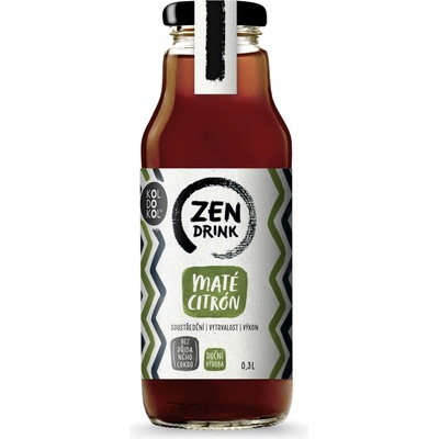 Koldokol Nápoj ZEN maté a citrón 300 ml
