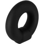 SuperLove Premium Thick Silicone Erection Cock Ring Black