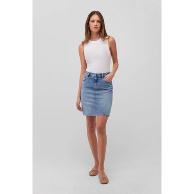 Mavi Renee Denim Skirt 13214-88854 modrí