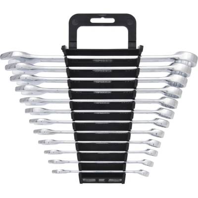 KS Tools Souprava plochých kľúčov s okom CLASSIC, zahnuté, 12-dielna, 8–19 mm 517.0052