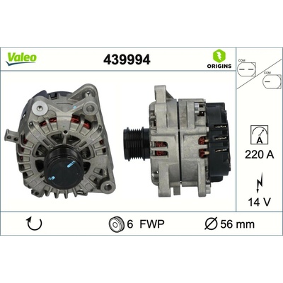 Alternátor VALEO 439994