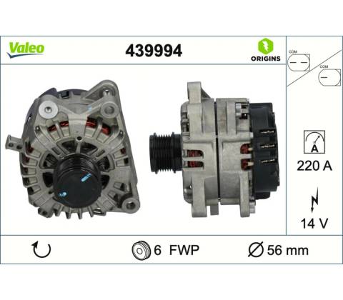 Alternátor VALEO 439994