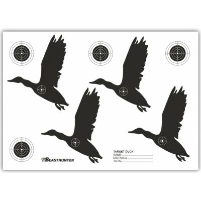 Terč silueta Beast Hunter Duck 10ks