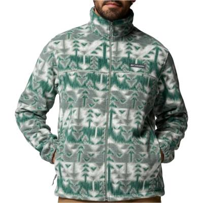 Columbia Мъжко поларено яке Columbia Steens Mountain Printed Jacket Fleece jacket - Safari / Sketchup - размер XXL (005-4173-1415)