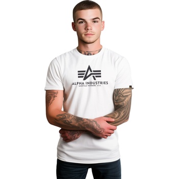 Alpha Industries triko Basic T white