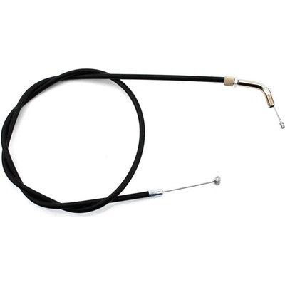 MOGA Plynové lanko s černým trubkovým kolínkem pro Puch MS 50 V MG00084273 | Zboží Auto