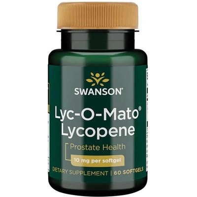 Swanson Lyc-O-Mato Lycopene 10 mg 60 kapslí