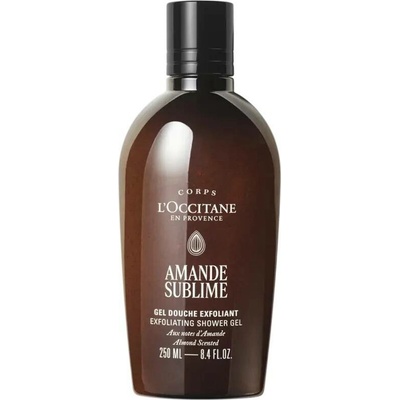 L’Occitane Amande Sublime Exfoliating Shower Gel exfoliační sprchový gel 250 ml