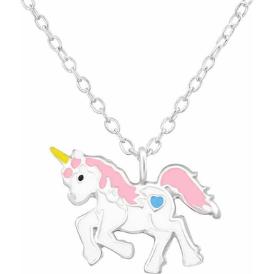 Bijutanki Детско Сребърно Колие - Еднорог