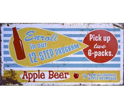 Ceduľa značka Apple Beer