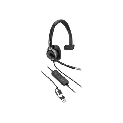 Poly Mission 615 Mono Teams USB-C/A bulk