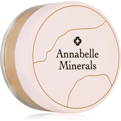 Annabelle Minerals Radiant Mineral Foundation minerálny púdrový make up pre rozjasnenie pleti Golden Light 4 g