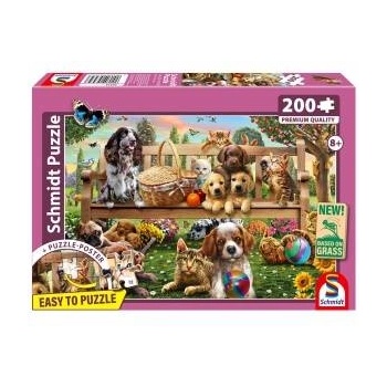 Schmidt Spiele Puzzle PQ 200 Time for a Picnic G3