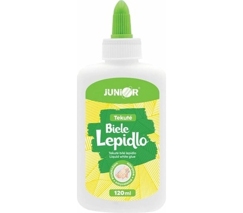 JUNIOR tekuté/biele 120 ml