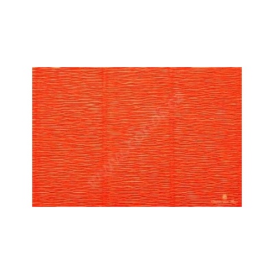 CARTOTECNICA ROSSI S.R.L. Krepový papír role 50cm x 2,5m oranžový 17E/6