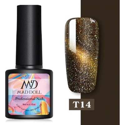 Mad Doll magnetický gellak T14 8 ml