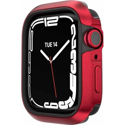 Удароустойчив хибриден кейс за Apple Watch 41мм, 40мм - SwitchEasy Odyssey Case (червен) (GS-107-230-114-15)