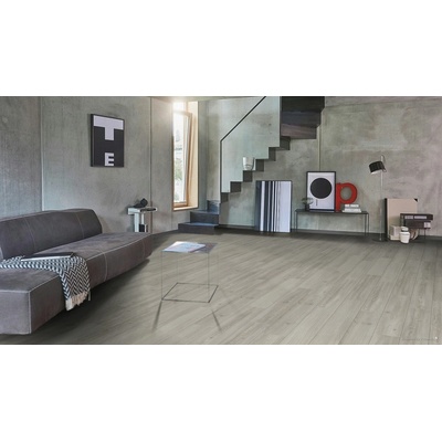 Parador Basic 400 Dub studioline perlovo biely jemne matná štruktúra 1748184 2,49 m²
