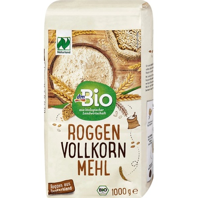 dmBio bio žitná mouka celozrnná typ 1150 1 kg