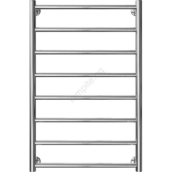 Mario Radiators Лестничен радиатор за баня INOX FLAT 163W/230V 77x53 cm неръждаема стомана/лъскав хром (MR0109)