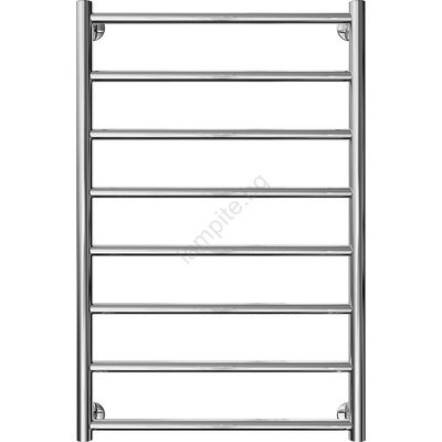 Mario Radiators Лестничен радиатор за баня INOX FLAT 163W/230V 77x53 cm неръждаема стомана/лъскав хром (MR0109)