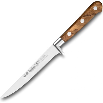 LION SABATIER Нож за обезкостяване IDEAL PROVENCAO 13 см, неръждаема стомана нитове, кафяв, Lion Sabatier (LS831385)