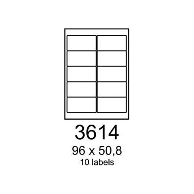Rayfilm R01003614F biele A4 1000 list.